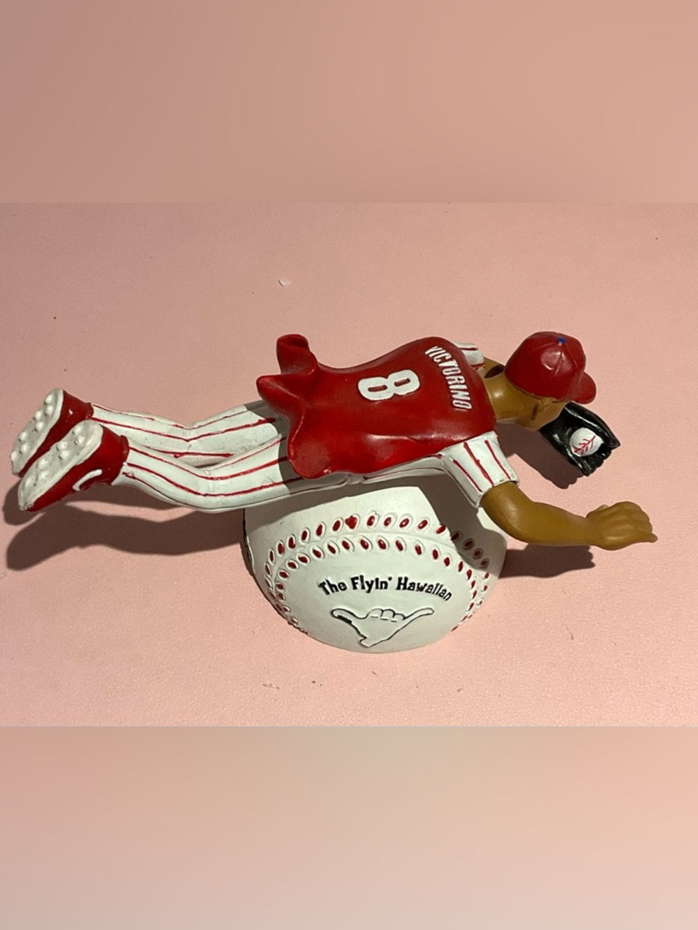 ⚾ Shane Victorino “The Flyin’ Hawaiian” Phillies Bobblehead – Diving Catch – 6”